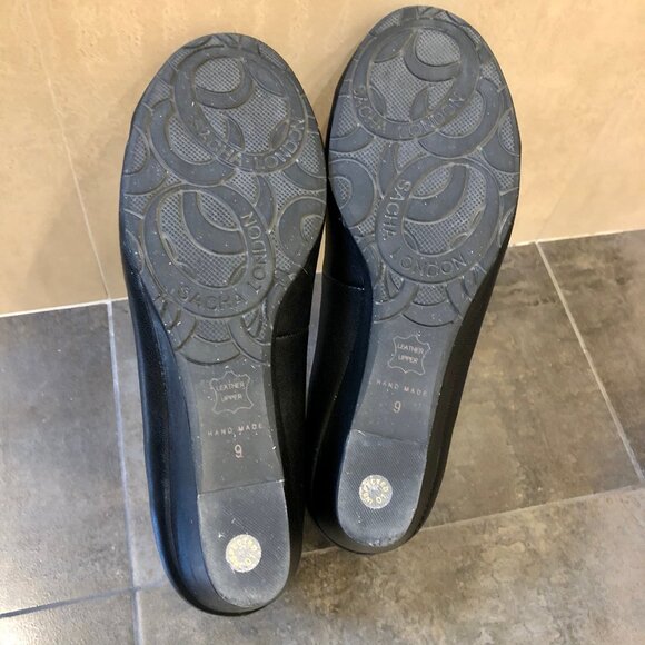 Black Wedge Vespa Shoe - Picture 4 of 10